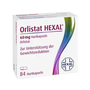 Abnehmpillen Hexal Orlistat – 60 mg Hartkapseln, 84 St Hartkapseln