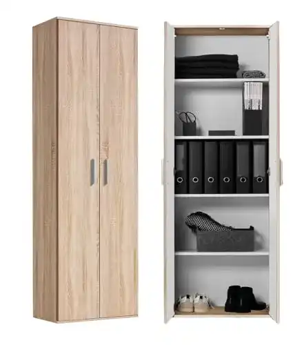 Büroschrank mokebo ® Mehrzweckschrank ‘Der Lange’ modern
