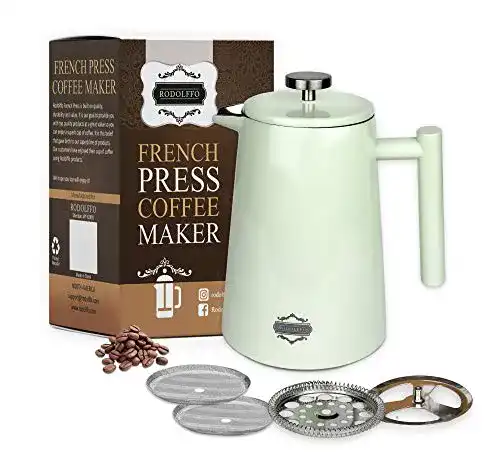 French-Press Edelstahl Rodolffo French Press Kaffee- u. Teebereiter
