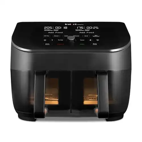 Die beste Heißluftfritteuse 2 Fächer Instant Pot Instant Vortex Plus 2026 Test Bestseller Heißluftfritteuse 2 Fächer Instant Pot Instant Vortex Plus