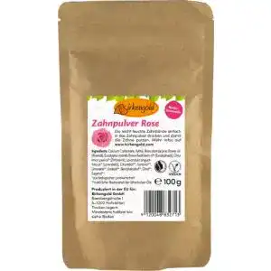 Birkengold-Zahnpulver Birkengold Zahnpulver Rose 100 G