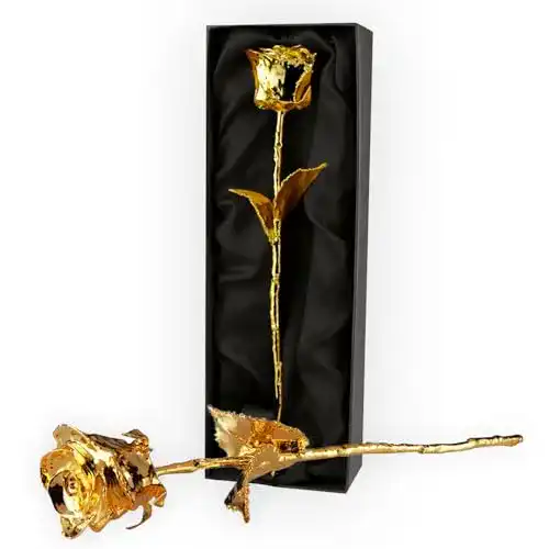 Goldrose mikamax – Goldene Rose – 24 Karat Echtheitszertifikat