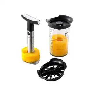 Ananasschneider GEFU 13550 Professional Plus, Set für Ananas