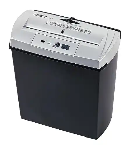 Genie-Aktenvernichter GENIE 250 CD bis zu 7 Blatt, Streifenschnitt