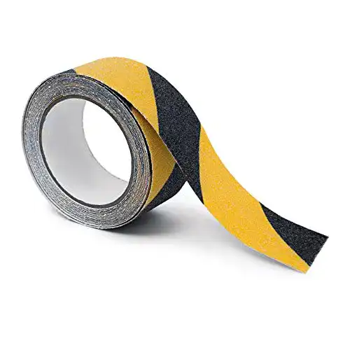 Klebeband schwarz-gelb Relaxdays Anti-Rutsch-Klebeband 50 mm