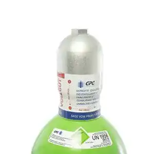 Argon-Gasflasche Gase Partner Schutzgas 18/20 Liter, MAG