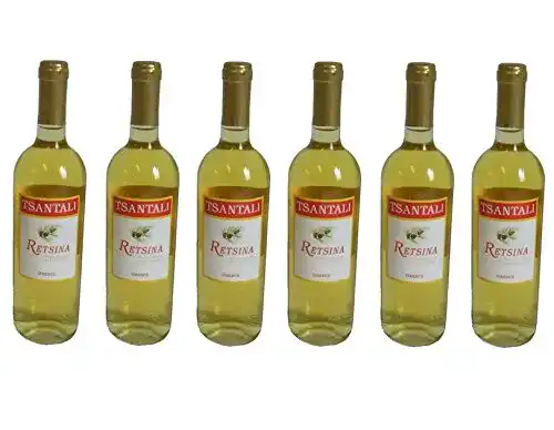 Retsina Hellenikos 6x 750 ml Tsantali Spar Set 11,5% geharzt