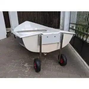 Slipräder Schlauchboot launchingwheels.com Heckräder