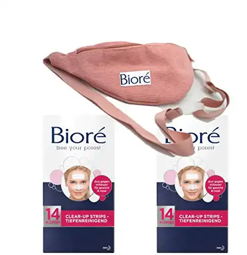 Nasenstrips-Mitesser Biore BIORÉ Hip Bag Vorteils-Set, Rosa, 200 g
