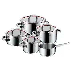 WMF-Topfset WMF Function 4, Induktion 5-teilig, Glasdeckel
