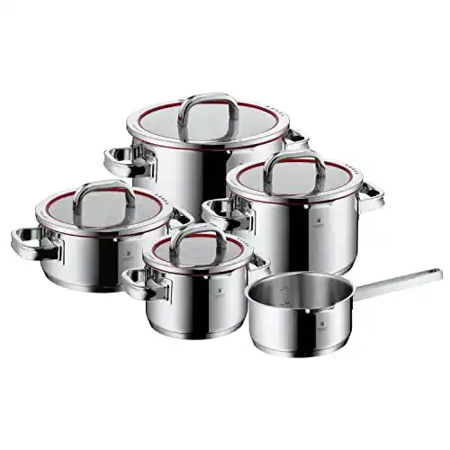 WMF-Topfset WMF Function 4, Induktion 5-teilig, Glasdeckel
