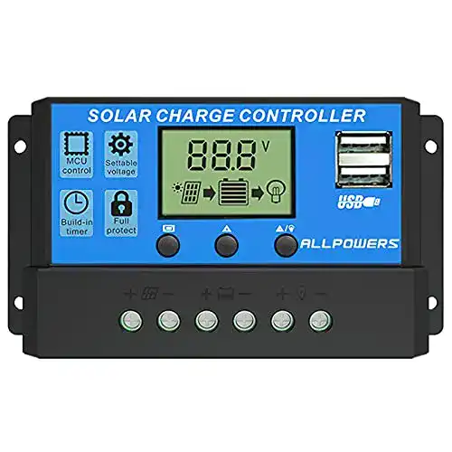 Solarladeregler ALLPOWERS Solar-Ladegerät, 20 A, Controller