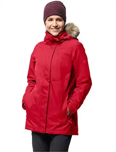 3-in-1-Jacke Damen Jack Wolfskin Damen Jacke Arctic Ocean Waterproof