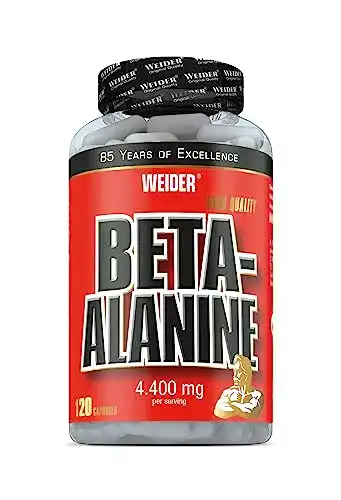 Beta-Alanin Weider Caps 4.400 mg, highly-dosed, 120 capsules