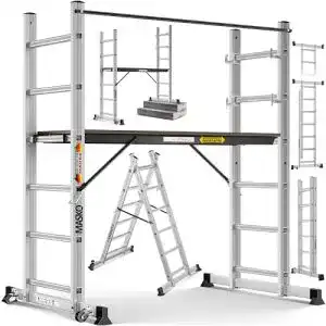Kleingerüst Masko ® Baugerüst Alugerüst bis 150 KG belastbar