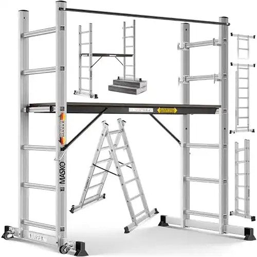 Kleingerüst Masko ® Baugerüst Alugerüst bis 150 KG belastbar