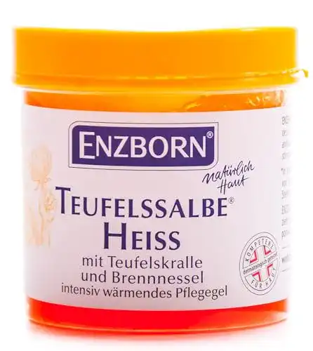 Die beste Schmerzgel Enzborn Teufelssalbe Pflegegel Heiß 200 ml 2026 Test Bestseller Schmerzgel Enzborn Teufelssalbe Pflegegel Heiß 200 ml