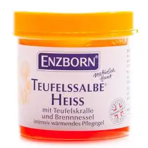 Pferdesalbe Enzborn Teufelssalbe HEISS 200 ml, intensiv wärmend