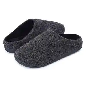 Hausschuhe LeKuni Damen Herren Memory Foam, Plüsch