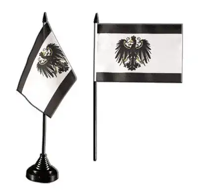 Preußen-Flagge Flaggenfritze Tischflagge/Tischfahne Preußen
