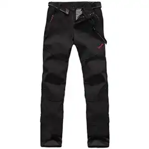 Wanderhosen Micosuza Damen Fleece Wanderhose Winddicht