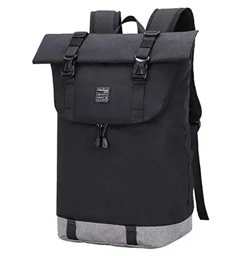Rucksack EverVanz Laptop-, Damen & Herren Roll Top