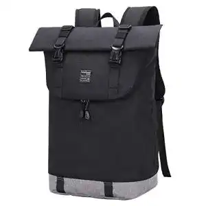 Laptop-Rucksack EverVanz, Damen & Herren Roll Top wasserdicht