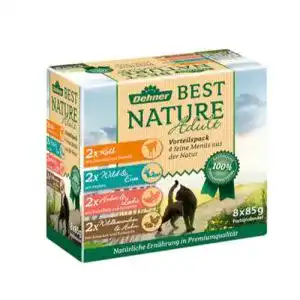 Dehner-Katzenfutter Dehner Best Nature Multipack, 8 x 85 g