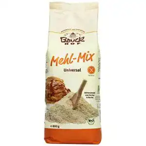 Glutenfreies Mehl Bauckhof Mehl-Mix Universal, 4 x 800 g Bio