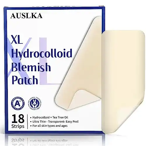 Pimple Patch AUSLKA Akne Pickel Patch XL, 18 Strips