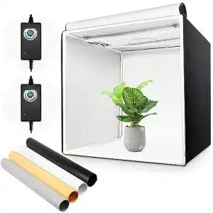 Fotobox Yorbay Fotostudio Set 60 x 60 x 60cm LED- Lichtbox