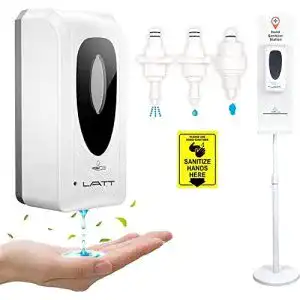 Desinfektionsspender Sensor LATT, mit Bodenständer, 1000ml