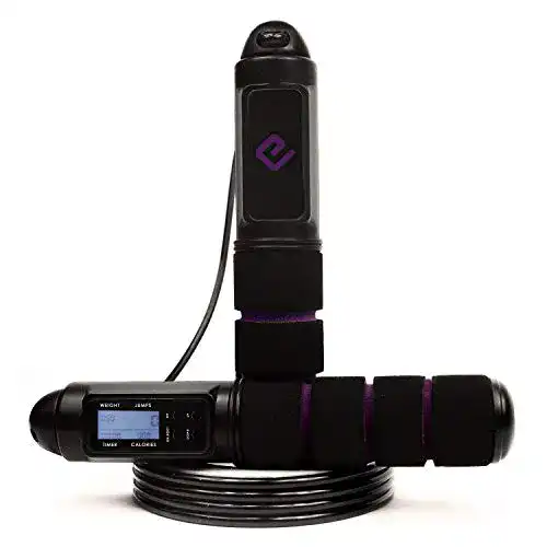 Springseil mit Zähler Eqofit ® Springseil Speed Rope mit Zähler