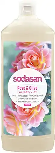 Sodasan-Seife SODASAN Flüssigseife Rose & Olive Nachfüller