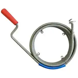 Rohrreinigungsspirale ROKA Store Ø 9mm x 5m mit Bohrkopf