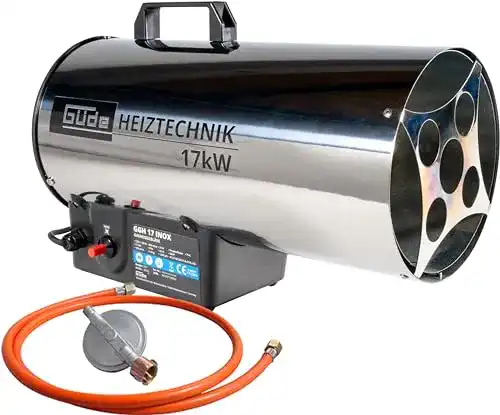 Gasheizgebläse Güde 85006 GGH 17 INOX 17kW, Edelstahlbrenner