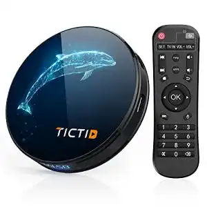 Android-TV-Box TICTID Android 10.0 TV Box D1 Plus 4GB