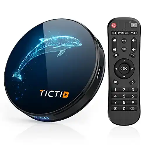Die beste Android-TV-Box TICTID Android 10.0 TV Box D1 Plus 4GB 2026 Test Bestseller Android-TV-Box TICTID Android 10.0 TV Box D1 Plus 4GB
