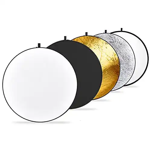 Foto-Reflektor Neewer 43″/110cm Lichtreflektor Lichtdiffusor 5 in 1