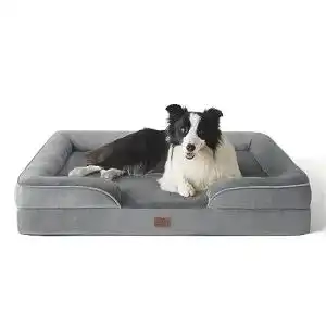Bedsure-Hundebett Bedsure orthopädisches Hundebett 89×63 cm