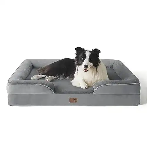 Bedsure-Hundebett Bedsure orthopädisches Hundebett 89×63 cm