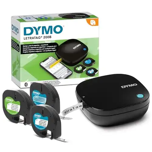 Bluetooth-Etikettendrucker DYMO LetraTag 200B-Beschriftungsgerät