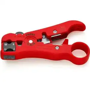 Abisolierzange Knipex Abisolierwerkzeug für Koaxial- und Datenkabel