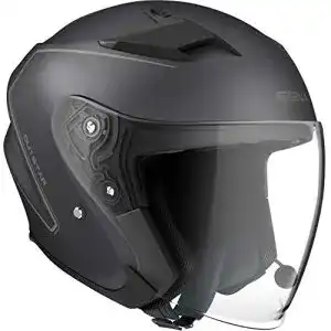 Jethelm mit Bluetooth Sena OUTSTAR-MB0XL Smart Helm, Schwarz