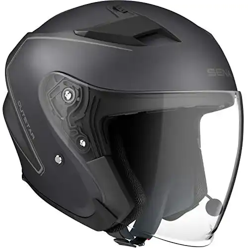 Die beste Jethelm mit Bluetooth Sena OUTSTAR-MB0XL Smart Helm, Schwarz 2026 Test Bestseller Jethelm mit Bluetooth Sena OUTSTAR-MB0XL Smart Helm, Schwarz