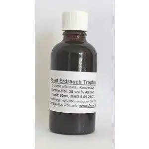 Erdrauch Asvet 50ml Tropfen, Auszug, Zubereitung ohne Chemie