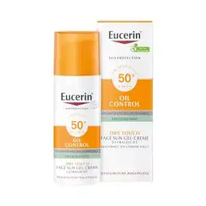 Gesichts-Sonnencreme Eucerin Oil Control Face Sun, LSF 50+