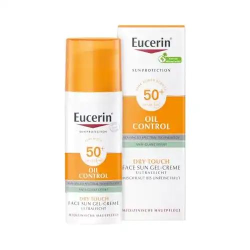 Gesichts-Sonnencreme Eucerin Oil Control Face Sun, LSF 50+