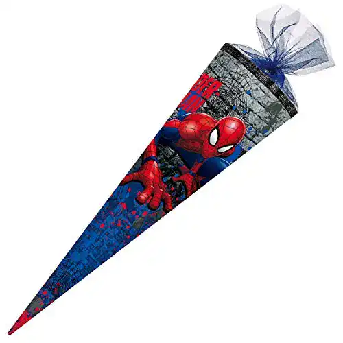 Schultüten Jungs Nestler 6859416 Spiderman, 85 cm 6-eckig