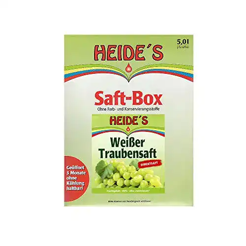 Traubensaft Heides-BiB Weißer , 5 Liter